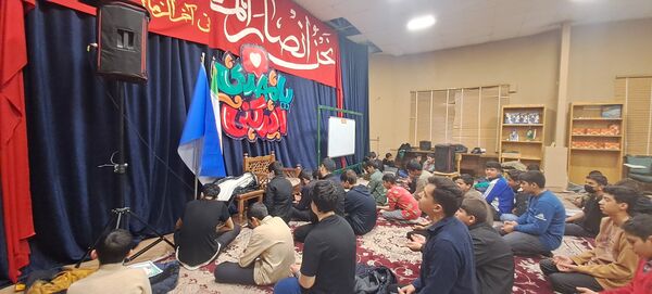 هیات هفتگی دانش‌آموزی انصار المهدی در نیشابور 