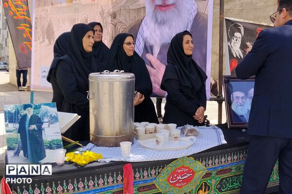 سیل عاشقان حسینی در بجنورد؛ جاماندگان اربعین، هم‌قدم با کاروان عشق/2