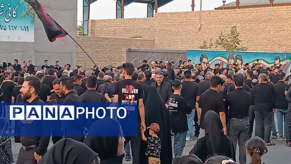 برپایی هیئت عزاداری بمناسبت عاشورای حسینی در شهرستان خلیل آباد