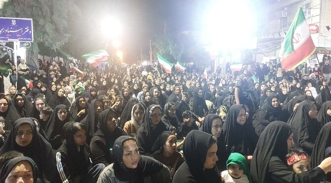 همایش شیرخوارگان حسینی در حاجی‌آباد