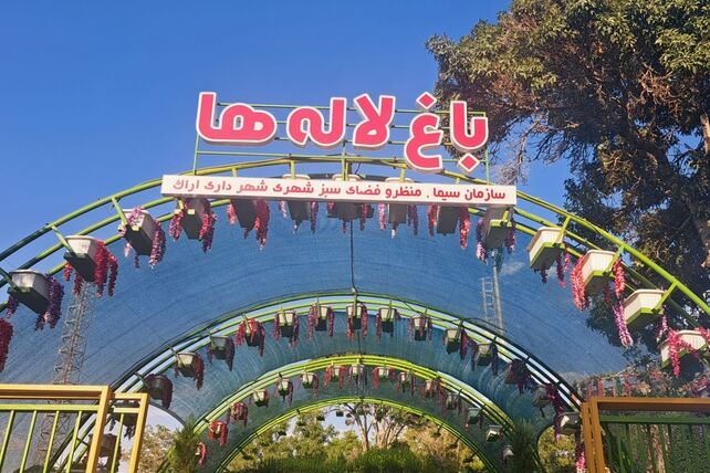 طراوت گل‌ها در قلب کوی صنعتی اراک