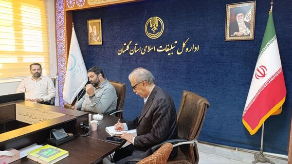 نشست خبری منصور امینی مسئول سازمان سراج کشور با جمعی از خبرنگاران