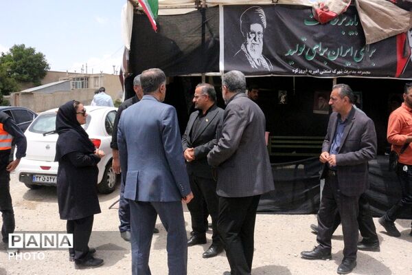بازدید مسئولان ارشد شهرستان فیروزکوه از موکب و محل اسکان زائران، تأکید بر ارائه خدمات مطلوب به زائران