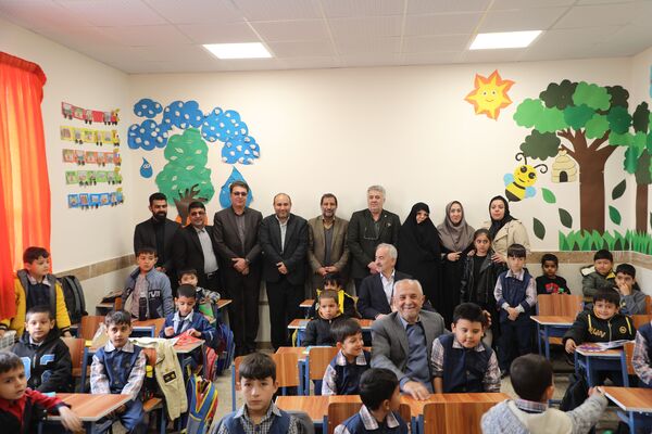 افتتاحیه آموزشگاه دوازده کلاسه بارانا پیوندی زاده تبادکان