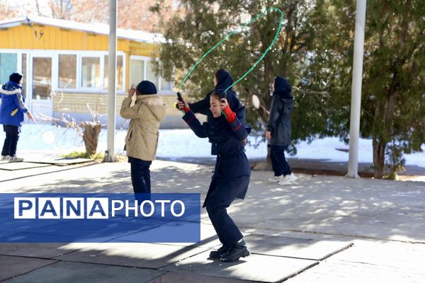 سومین روز اردوی تمشک سازمان دانش‌آموزی آذربایجان‌شرقی