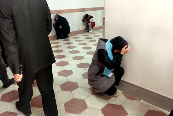 اجرای مانور زلزله در هنرستان شهید شهیدی خلیل آباد 
