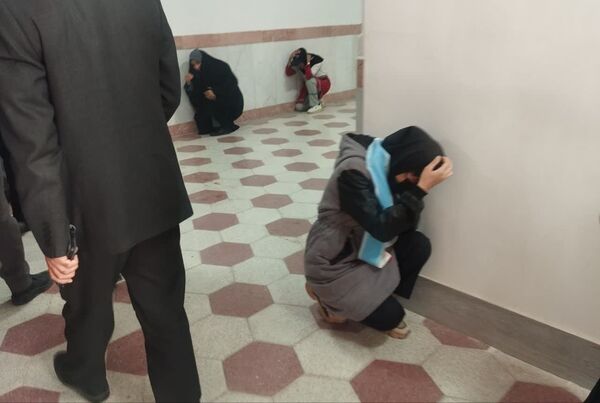 اجرای مانور زلزله در هنرستان شهید شهیدی خلیل آباد 