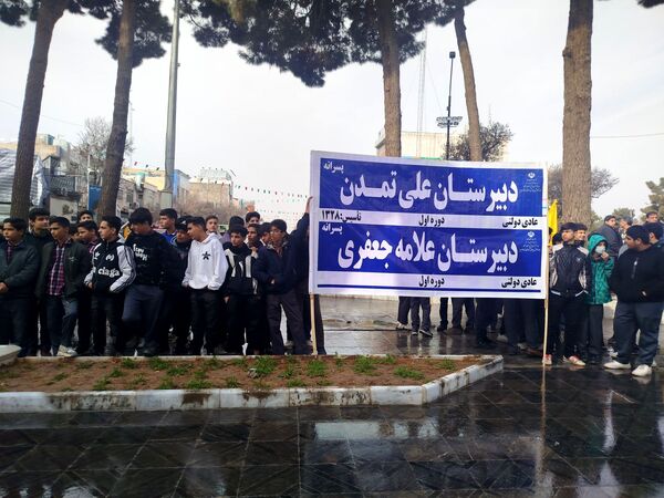 هم‌صدایی نسل آینده در مراسم باشکوه گلبانگ انقلاب