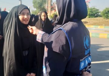 دوربین دانش‌آموزان، حماسه ۱۳ آبان شادگان را ثبت کرد