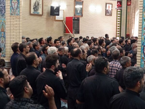 عزاداری هیأت های کاشمر در روز هفتم ماه محرم