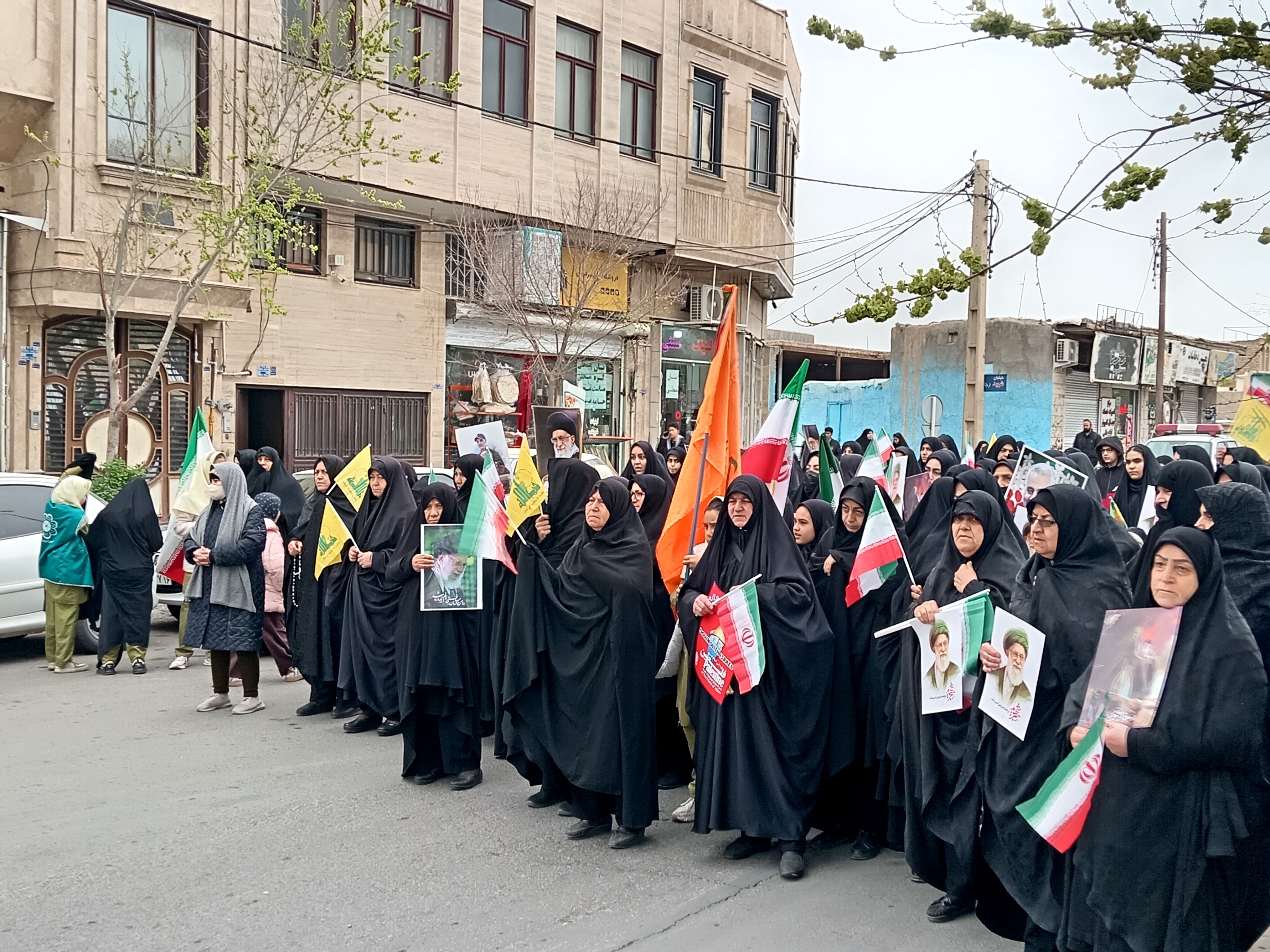 روز جهانی قدس در شهرستان جعفرآباد قم 