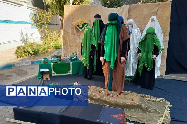 درخشش نمایش شهادت حضرت فاطمه(س) در مدرسه عباسقلی رهگذر