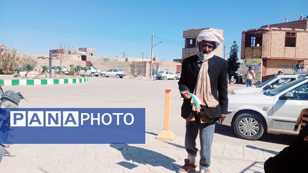 حضور مردم روستای براباد در راهپیمایی روز جهانی قدس