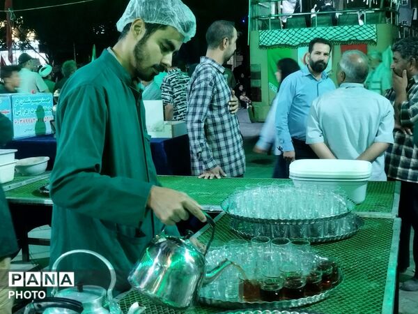 روایت خدمت چایخانه حضرت زهرا شهرستان نیشابور 