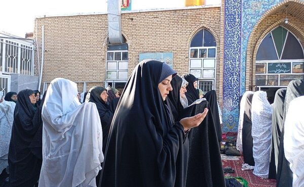 نماز عید سعید قربان در مسجد جامع شهر بار نیشابور