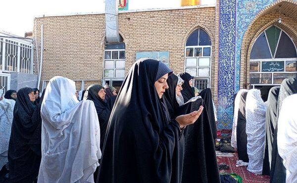 نماز عید سعید قربان در مسجد جامع شهر بار نیشابور