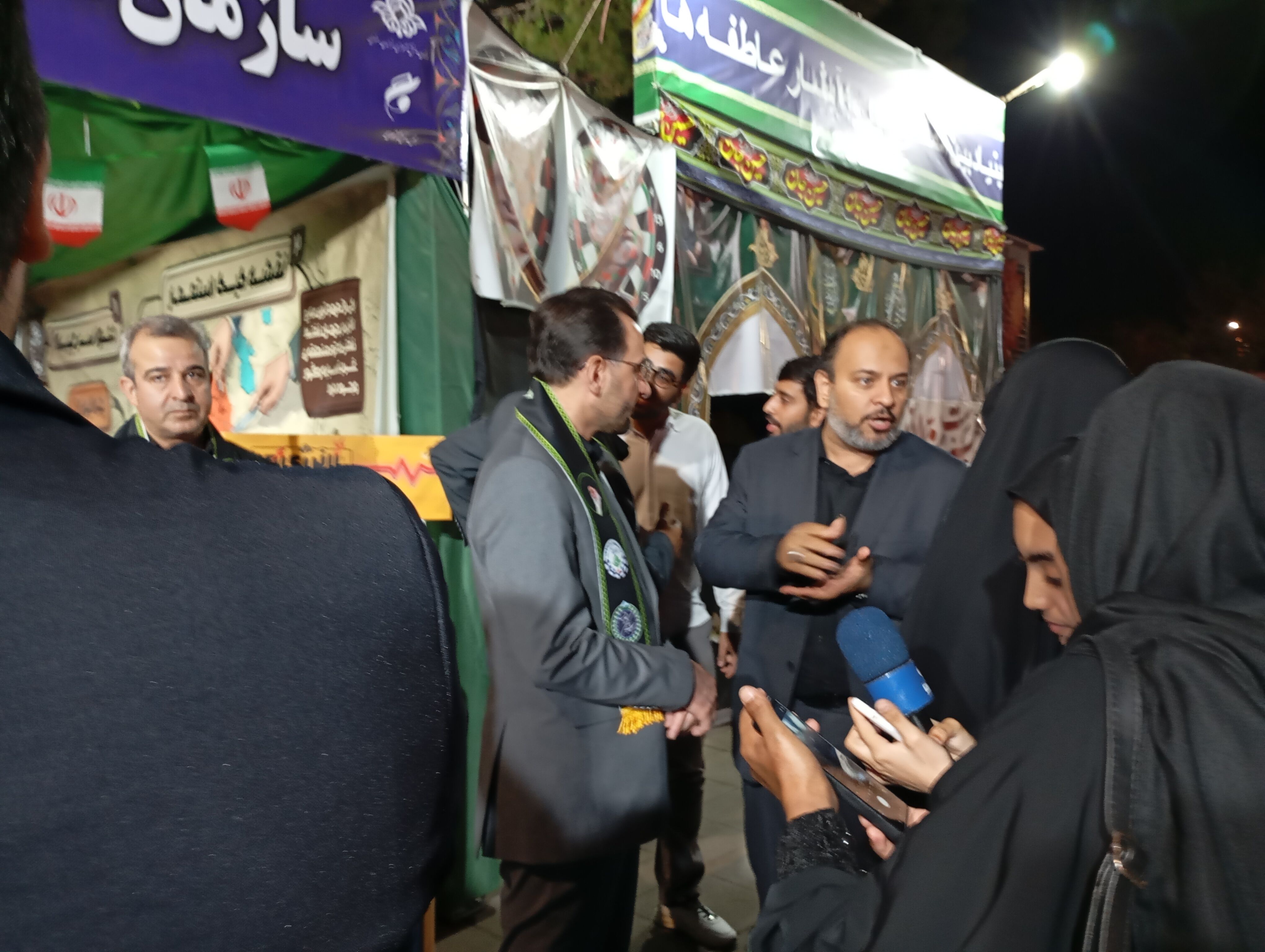 برپایی موکب باانرژی‌ها در خراسان رضوی با حضور معاون پرورشی و فرهنگی وزیر 