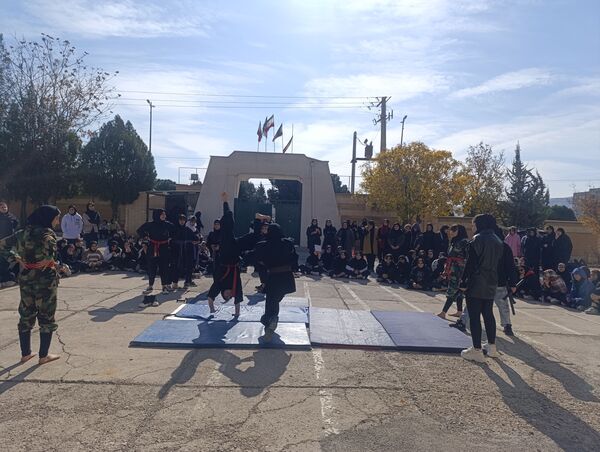 المپیاد ورزشی در هنرستان فاطمیه