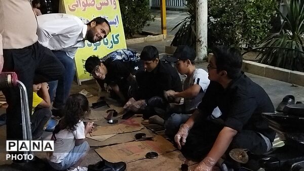 گذری بر موکب فرهنگی و واکس صلواتی روستای باغشن گچ نیشابور