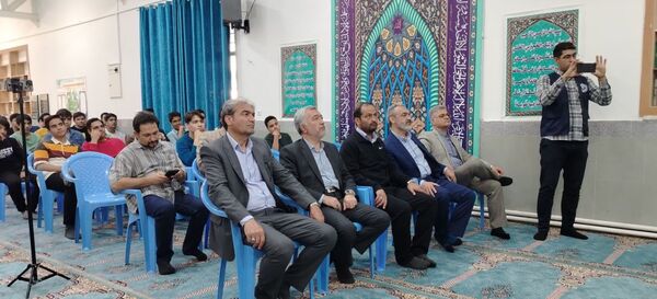 آئین افتتاح چمن مصنوعی سمپاد آموزشگاه شهید بهشتی نیشابور