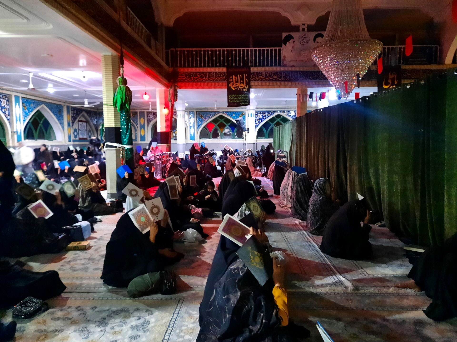 مراسم سومین شب قدر در روستای مزده خلیل آباد 