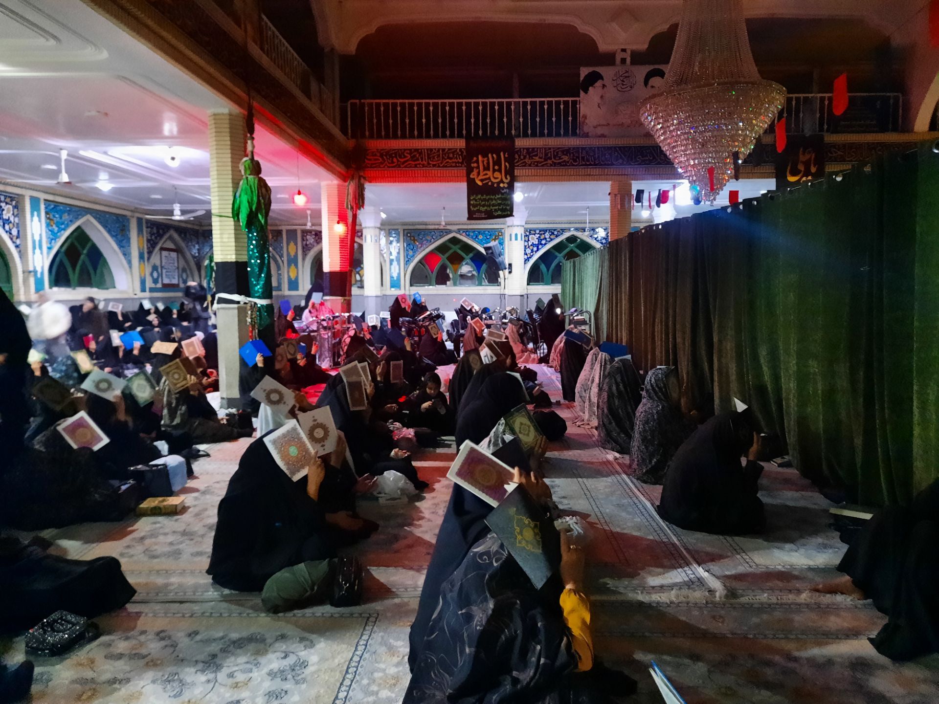 مراسم سومین شب قدر در روستای مزده خلیل آباد 