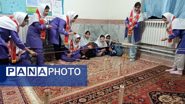 اردوی  درون مدرسه‌ای در مدرسه قرآنی شهید قادر پناه