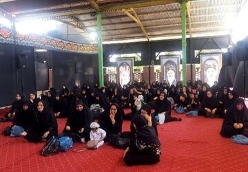 مادران در آیین شیرخوارگان، کودکان خود را سربازان راه حق خواندند