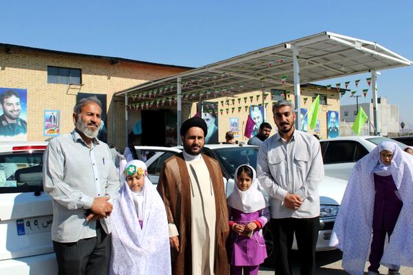 جشن تکلیف دانش‌آموزن دختر در گچساران