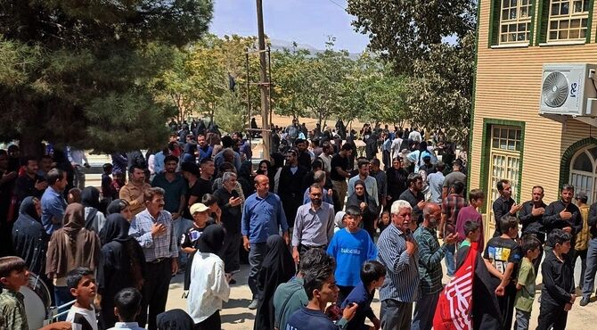 طنین «یا حسین» در کوه‌های لردگان