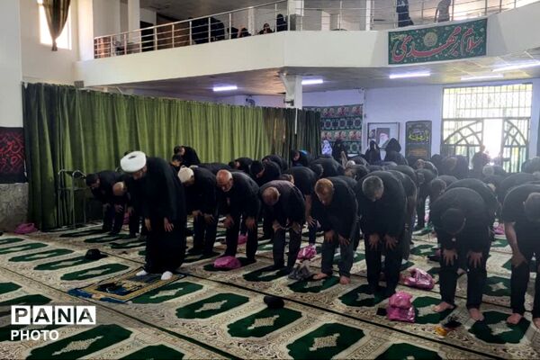 تجمع سالانه هیئات مذهبی شهرک شهید آبشناسان در مسجد جامع آبشناسان 