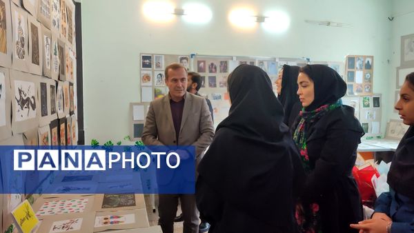 نمایشگاه ماها در هنرستان بصیرت آشخانه