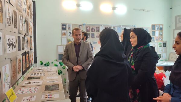 نمایشگاه ماها در هنرستان بصیرت آشخانه
