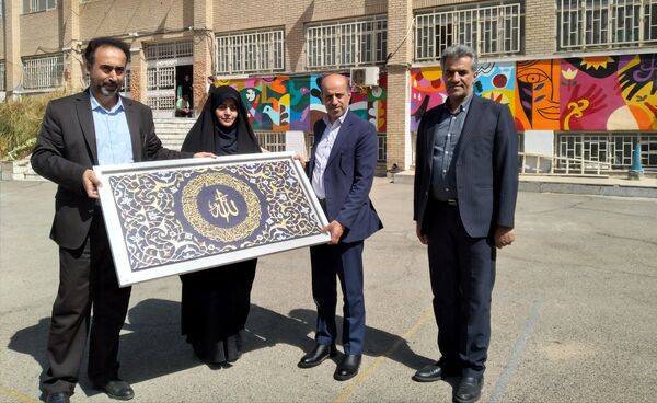 توزیع تجهیزات هنرستان‌ها در بازدید معاون متوسطه وزیر آموزش و پرورش 