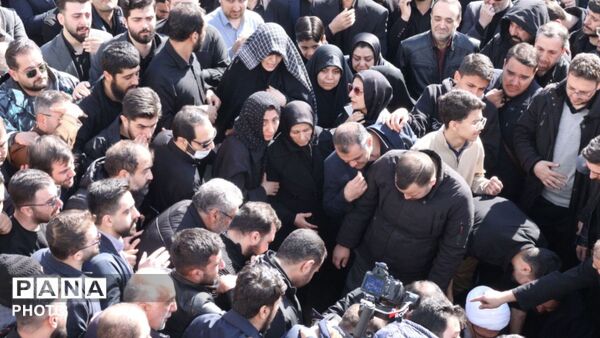 تشییع پیکر بسیجی آسمانی «امیر وجیهی‌نیا»