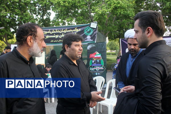 پیاده‌روی جاماندگان اربعین حسینی در بوشهر