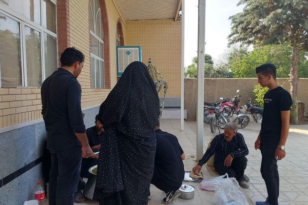 برگزاری مراسم عزاداری صبح عاشورا در روستای جعفرآباد بوانات