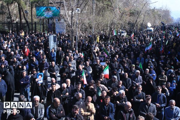 تهران در سوگ رهبر شهید انقلاب