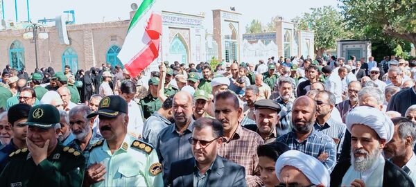 راهپیمایی جمعه خشم در کاشمر 