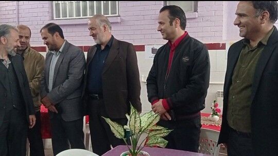  افتتاحیه کتابخانه مدرسه شهید محمدی پور خلیل آباد 