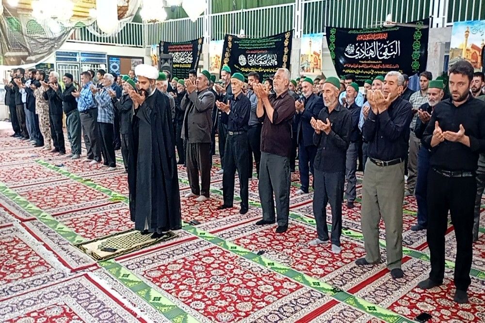 اقامه نماز جمعه در دهه اول ماه محرم در مسجد جامع شهر بار 
