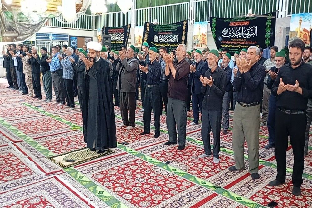 اقامه نماز جمعه در دهه اول ماه محرم در مسجد جامع شهر بار 