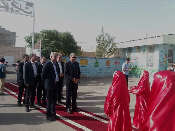 جشن شکوفه ها در دبستان فضیلت