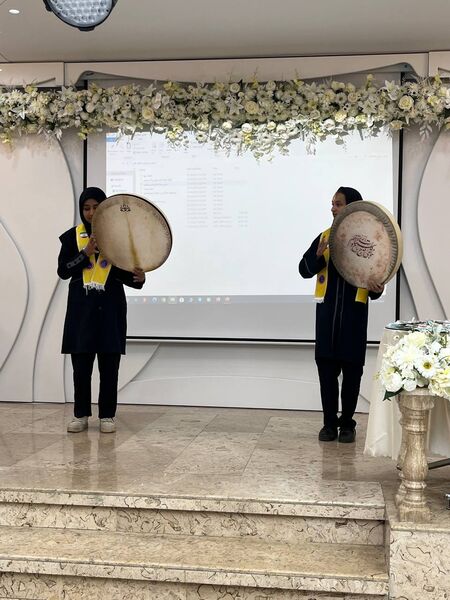 جشن ستارگان دبیرستان شاهد هاجر کاشمر