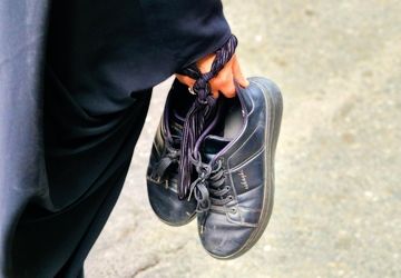 پیاده‌روی جاماندگان اربعین در گلوگاه