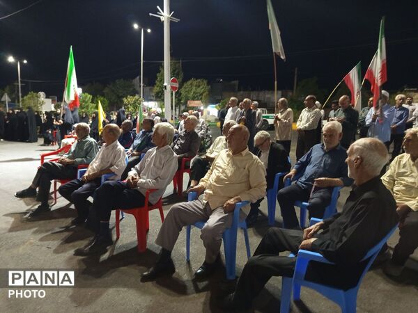خروشی متحد مردم معمولان برای حمایت از نیروهای مسلح و مطالبه خونخواهی از آمریکا
