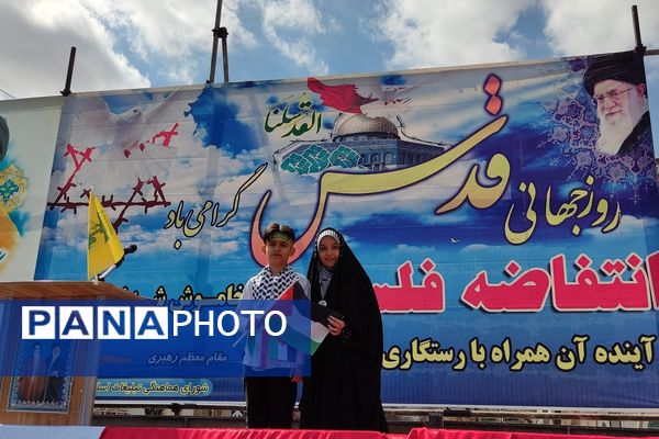 حضور پرشور مردم بیجار در راهپیمایی روز قدس و آخرین نمازجمعه ماه رمضان