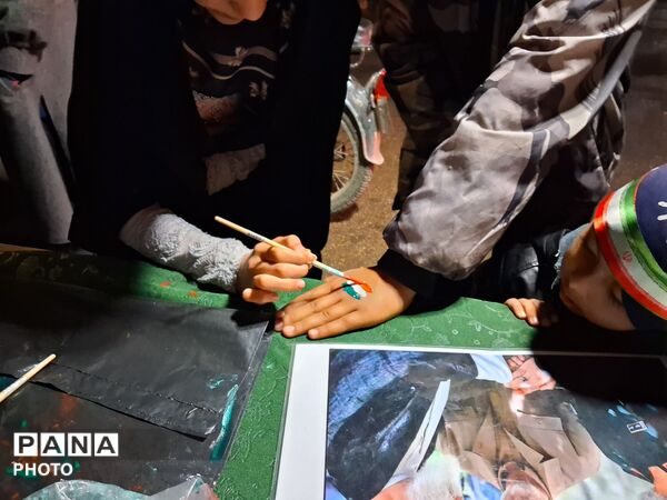 خدمات رسانی موکب های مردمی حسینه فضل نیشابور