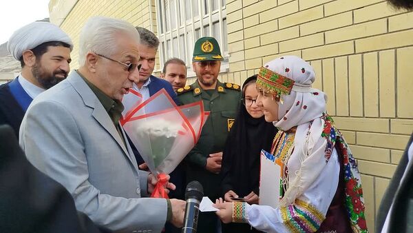 افتتاح اولین پروژه نهضت توسعه عدالت آموزشی در شهرستان فاروج 