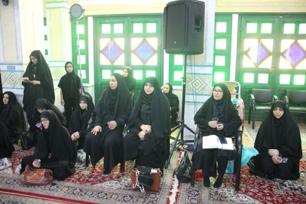 سوگواره احلی‌من‌العسل در شهرستان سمنان 